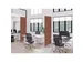 Scheidingswand Textiel Deco 85x200cm Hexagon Roest bruin ECO