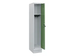 schoollocker,HxBxD 1630x300x500mm,1vak,vak B 300mm,draaigrendel,sokkel