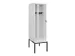 locker voor scheiding van kleding,HxBxD 2120x600x815mm,2vak