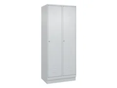 locker,HxBxD 1950x800x500mm,2vak,vak B 400mm,cil.-slot,sokkel