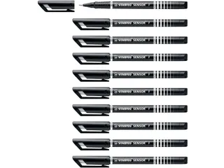 Fineliner STABILO Sensor 189/46 fijn zwart - 4