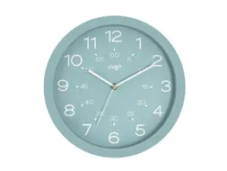 Wandklok CEP Riviera 30cm optimale leesbaarheid mint