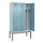 locker voor scheiding van kleding,HxBxD 2120x1200x500mm,3vak