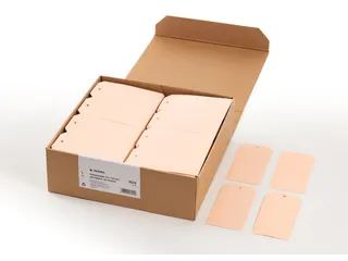 HERMA 6024 Hanglabel 60x120mm Bruin karton met oogje 1000 stuks - 1