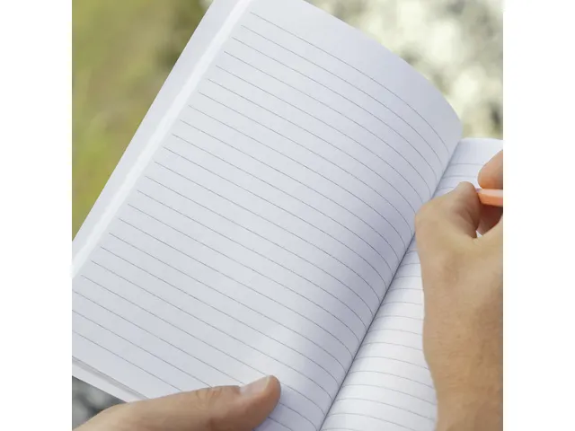 Carnet de notes Re-Up A5 blanc crayeux line SC 100pag 100g