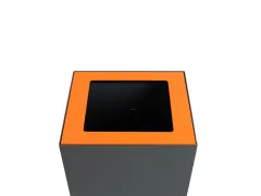 V-Part Top voor Modulaire Afvalbak 85 en 90 L Oranje