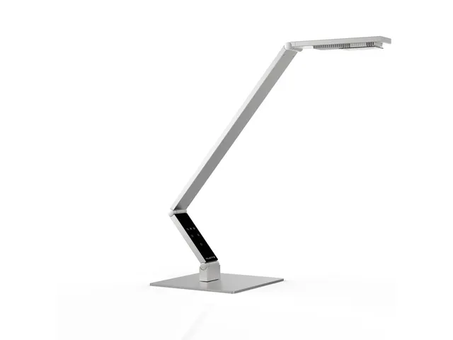 Biodynamische Led Bureaulamp Linear Table Base Aluminium