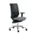 Dauphin Bureaustoel, rugleuning met netbekleding Grijs