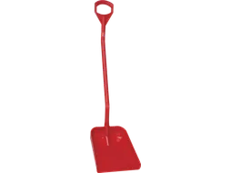 Ergonomische Schop Lange Steel Groot Blad Rood