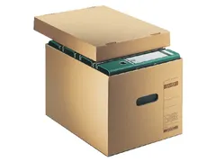 Transportdoos Leitz Premium 335x280x440mm bruin
