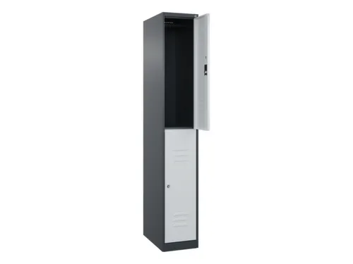 dubbeldekse locker,HxBxD 1850x300x500mm,1x2vak.,vak B 300mm