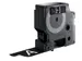 Labeltape Dymo 53721 D1 S721010 24mmx7m wit op zwart