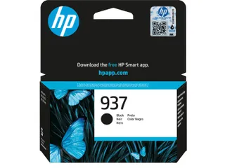 HP 937 Inktcartridge Zwart 4S6W5NE Origineel - 1