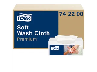 Tork 742200 Premium Zachte Wasdoek 1-laags Wit 30x32cm 1080 stuks - 1