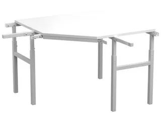 ESD-koppelelement voor montagetafel 90 ° BxD 1300x900mm blad grijs - 2