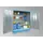 Container aquatoxische stoffen BxDxH 2075x1075x2375mm verzinkt blauw