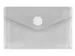 Visitekaarthoes Transparant 65X105Mm Met Witte Klittenbandsluiting