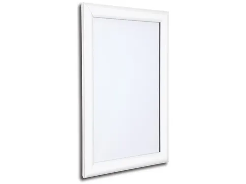 Kliklijst Seco A1 wit 25mm Aluminium frame, anti-glans PVC voorkant