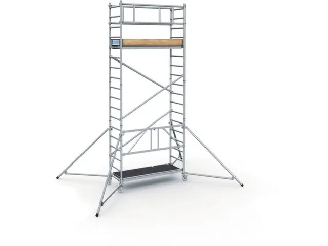 klapsteiger,platform BxD 1800x720mm,steiger H 3,55m,aluminium