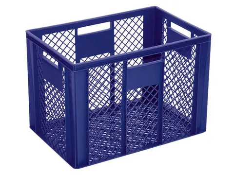 Euronorm Stapelkrat Pe 410x600x400mm 83liter Open Blauw