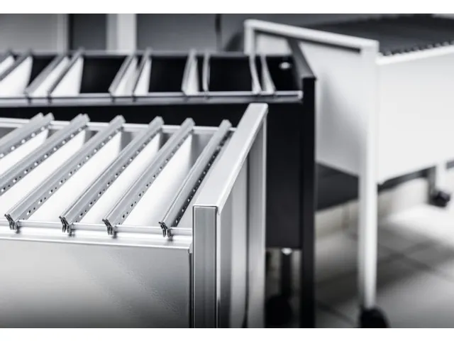 Hangmappentrolley Economy 30 A4 Metaal Zilver