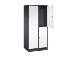 grootvolume garderobekast,HxBxD 1950x820x600mm,2x2vak.,vak B 360mm