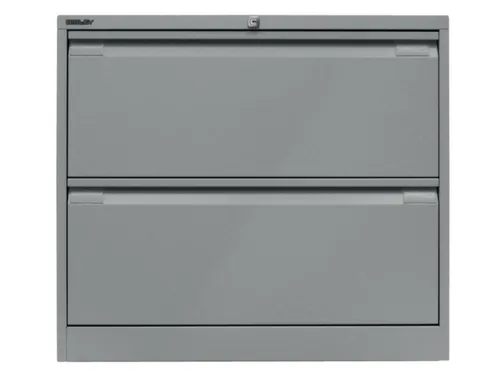 hangmappenkast HxBxD 711x800x622mm 2hangmappenframes zilver