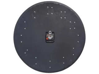 Grote wandklok - 50cm- Stille klok - Walnoot - zwart - NeXtime "Precio - 8