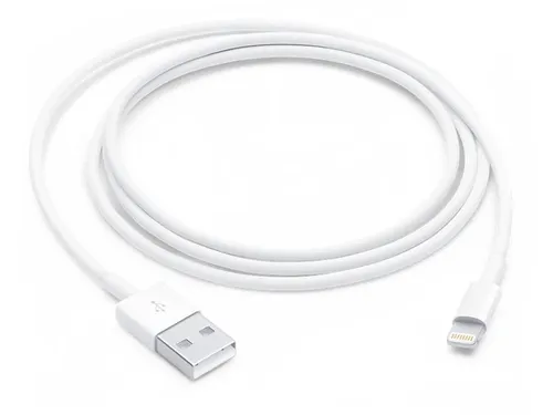 kabel, Lightning (8-pin) naar USB-A, 1 m, wit