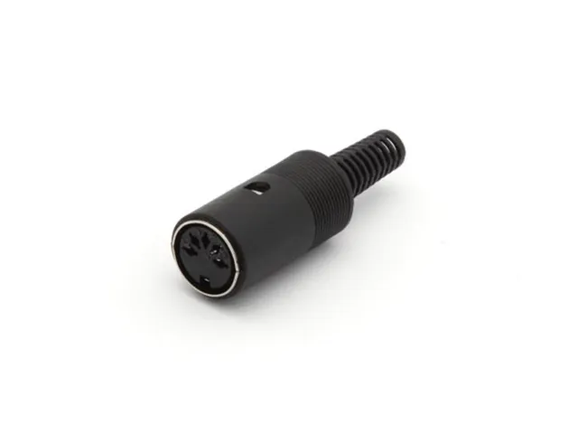 Vrouwelijke 5P Din Plug Zwart