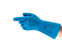 Handschoen Alphatec 87-029, Maat 8 Latex Blauw