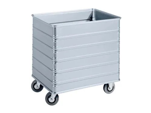 aluminium bakwagen,laadvl. LxB 700x560mm,230l,HxLxB 760x740x600mm