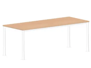 In hoogte verstelbaar bureau,HxBxD 720-840x2000x800mm,NE-esdoorn - 2