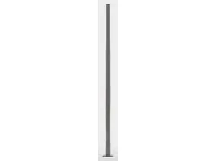 middenpaal,v. scheidingswandsysteem,H 2200mm,staal poedercoat.,RAL5002