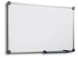 whiteboard,HxB 1200x2400mm,kunststof coating,magnetisch,staal