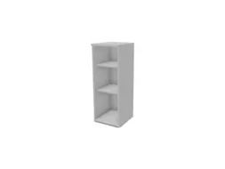 kantoorstelling,opbouwelement,HxBxD 1070x400x445mm,MP-lichtgrijs