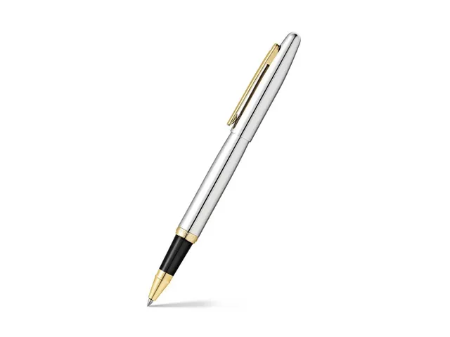 Rollerball SHEAFFER VFM E9422 Polished chrome gold plated