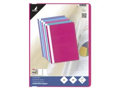 Snelhechtermap Kangaro A4 PP assorti krimp à 5 stuks