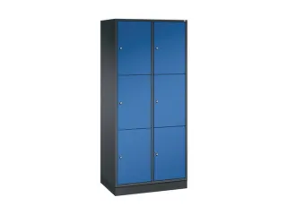 grootvolume-lockersysteem,HxBxD 1950x820x500mm,2x3vakken,cil.-slot - 2