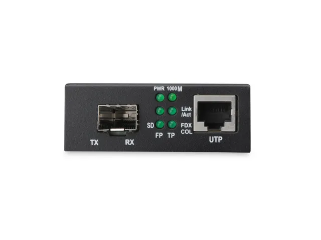 Gigabit Ethernet-mediaconverter, SFP SFP open slot, zonder SFP-module