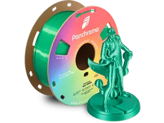Polymaker 3D printer Filament Panchroma PLA Silk 1,75mm Groen 1kg - 1