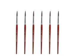 Penseel Kangaro Serie 120 rond Nr. 11 geitenhaar doos 6 stuks