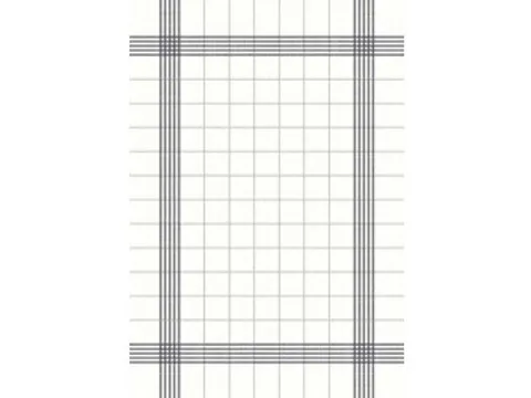 Extra Large Towel 38x54cm Wit/zwart 250 stuks