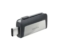 Sandisk Ultra Dual Drive USB Stick 64GB Zwart Zilver