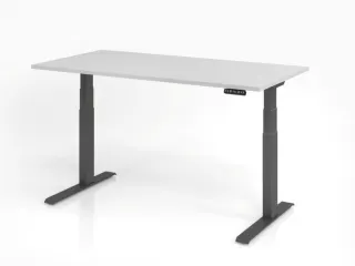 Elektrisch in hgte vst. zit-sta-bureau,HxBxD 640-1290x1600x800mm - 1