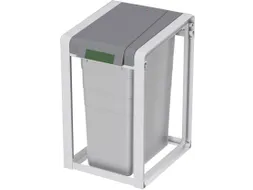 Afvalverzamelaar 35 Liter Binnenbak Kunststof Deksel Stofgrijs