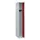 locker,HxBxD 1850x250x500mm,1vak,vak B 250mm,cil.-slot,staand op vloer