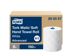 Tork 290067 H1 Matic Advanced Handdoekrol Wit 2-laags 150m 6 rollen