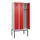 locker voor scheiding van kleding,HxBxD 2120x900x500mm,3vak