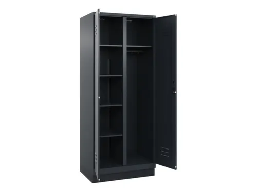 wasgoedverdeelkast,HxBxD 1950x800x500mm,vak B 400mm,draaigrendel